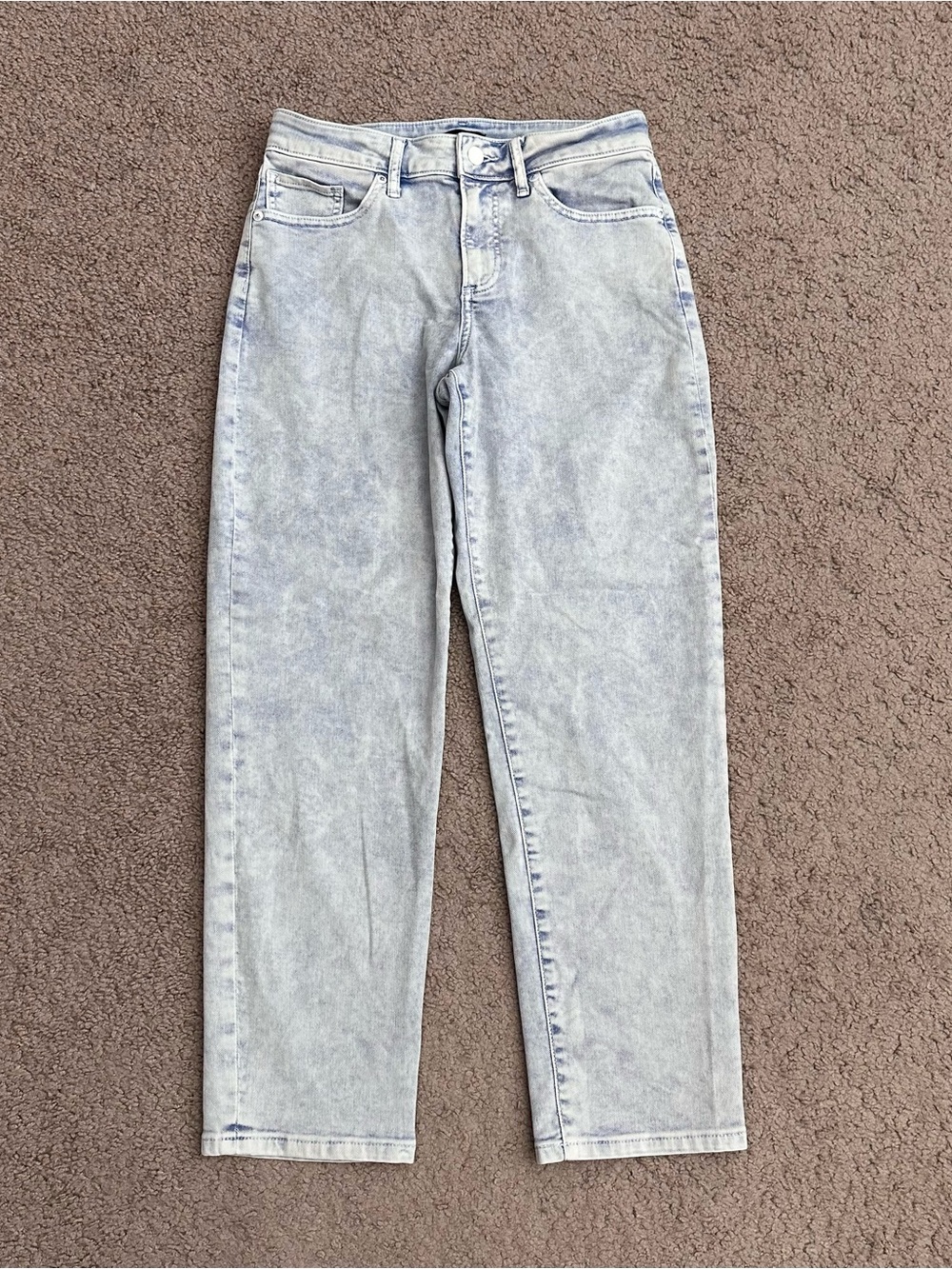Express Boyfriend Mid Rise Light Wash Jeans Womens 4R